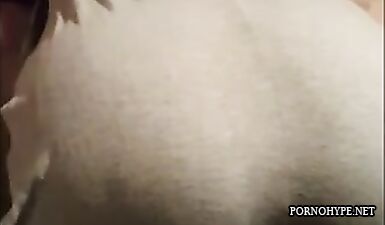 BBW ebony babe lets guy grope her massive ass and shakes it on hidden cam
