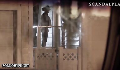 Сочная блондинка Мэгги Грейс трахается как шлюха в фильме «Дождь и гром»